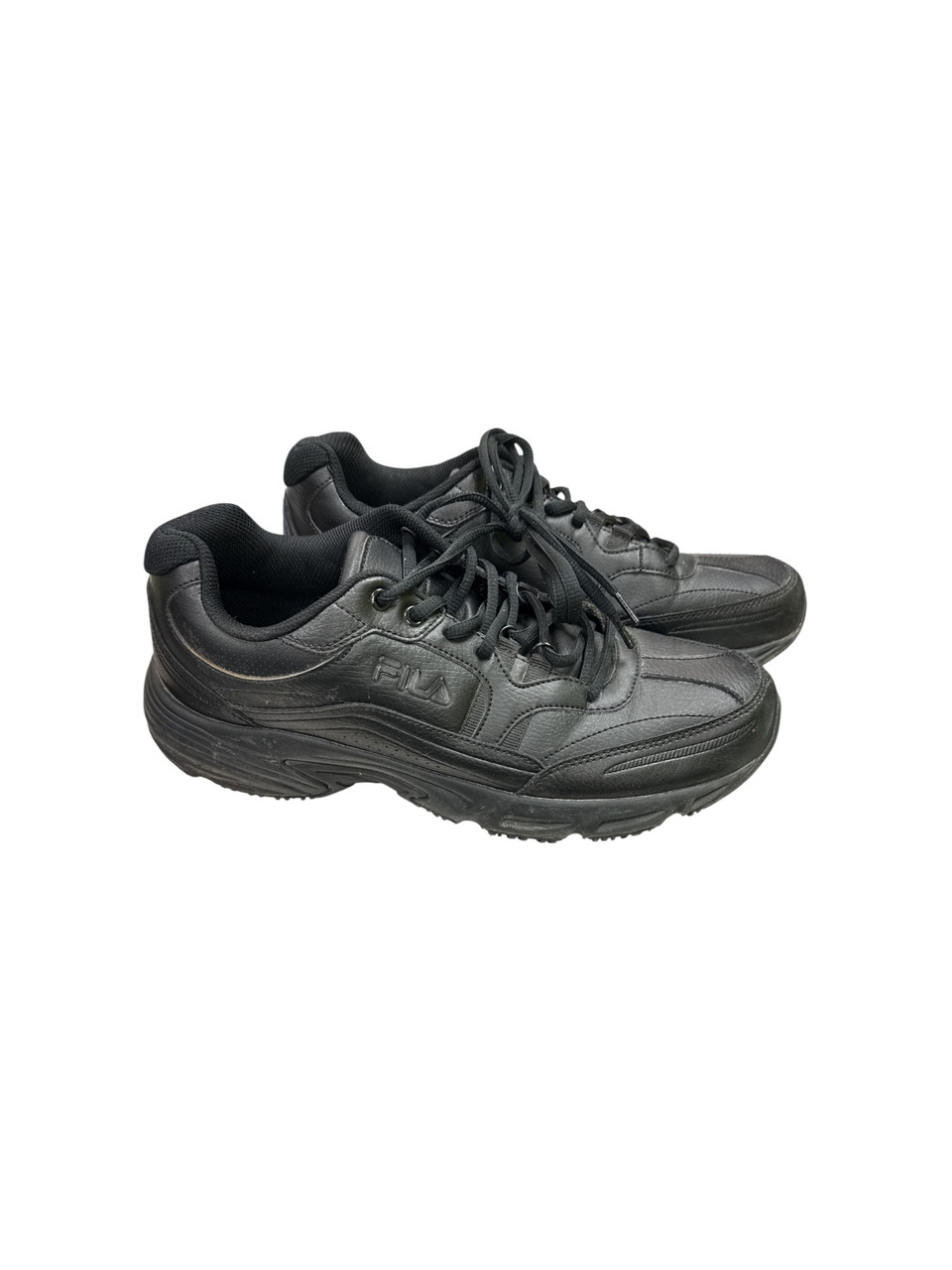 Used Fila F2913-19 BLK Running/X-Train Shoes M Black Senior 12