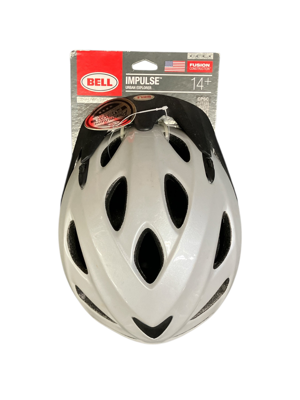 bell explorer bike helmet Used Bell IMPULSE Bike Helmet White One Size 11951-S000176671