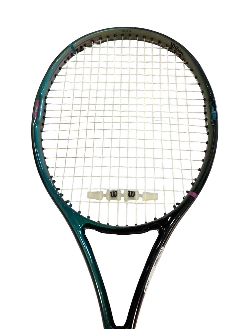 Used Wilson PRO STAFF 6.0 Adult Tennis Racquet Green Unknown