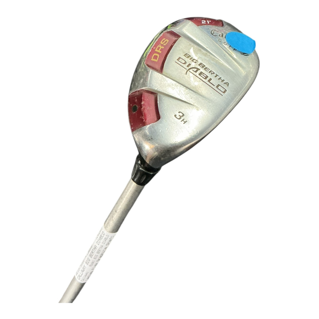 Used Callaway BIG BERTHA DIABLO Womens Hybrid Club RH 3 Hybrid