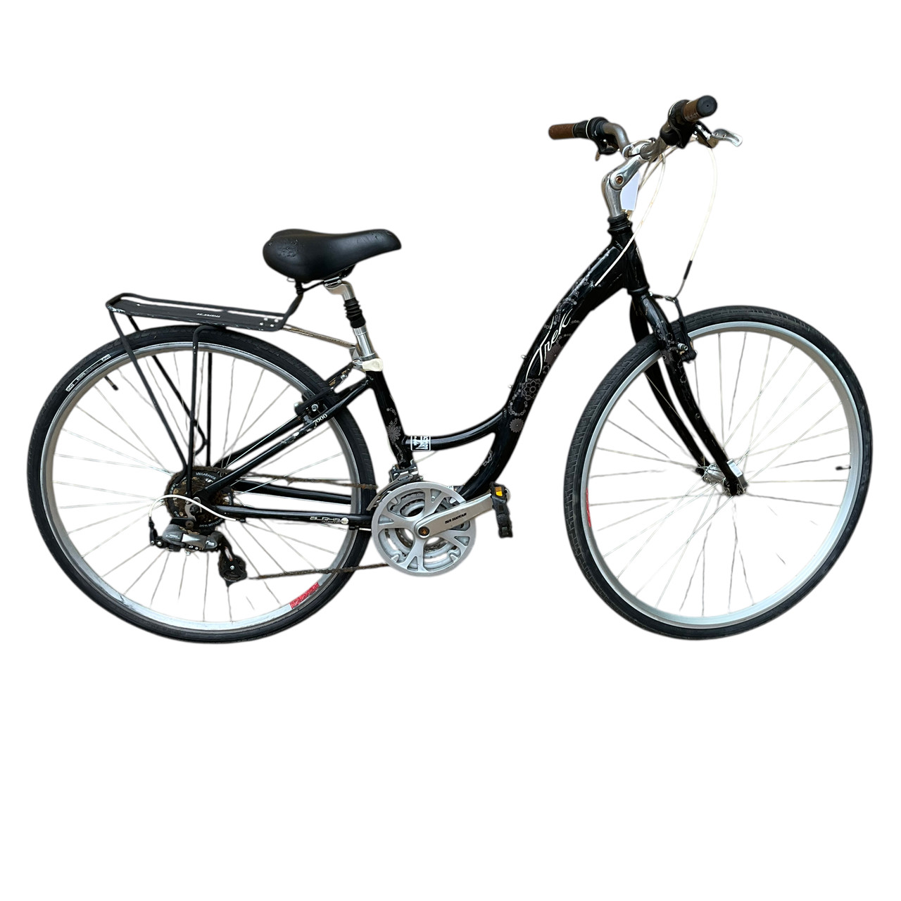 Used Trek 7000 WSD Hybrid/City Bike Womens Black 44-46cm - XXS Frame