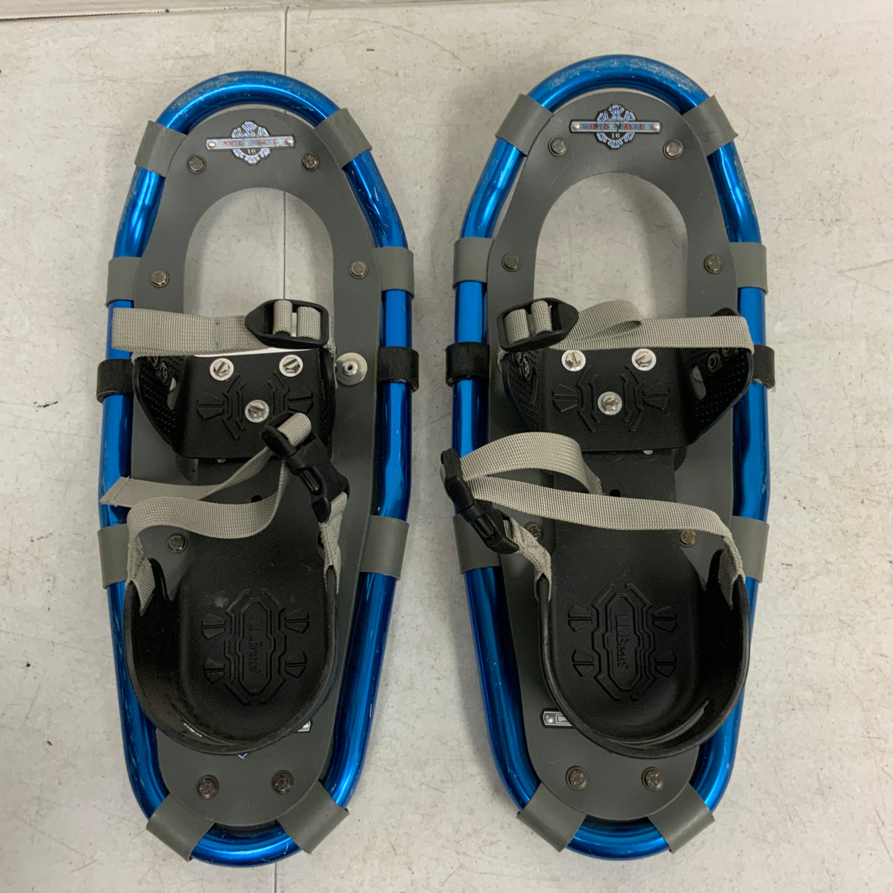 Used Bean Snowshoes Boys Royal Blue 16"1