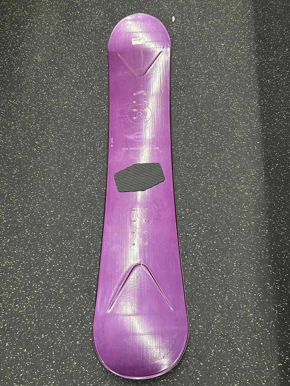 Used Sims PROJECT HEX Mens Snowboard Only Pink 146 cm
