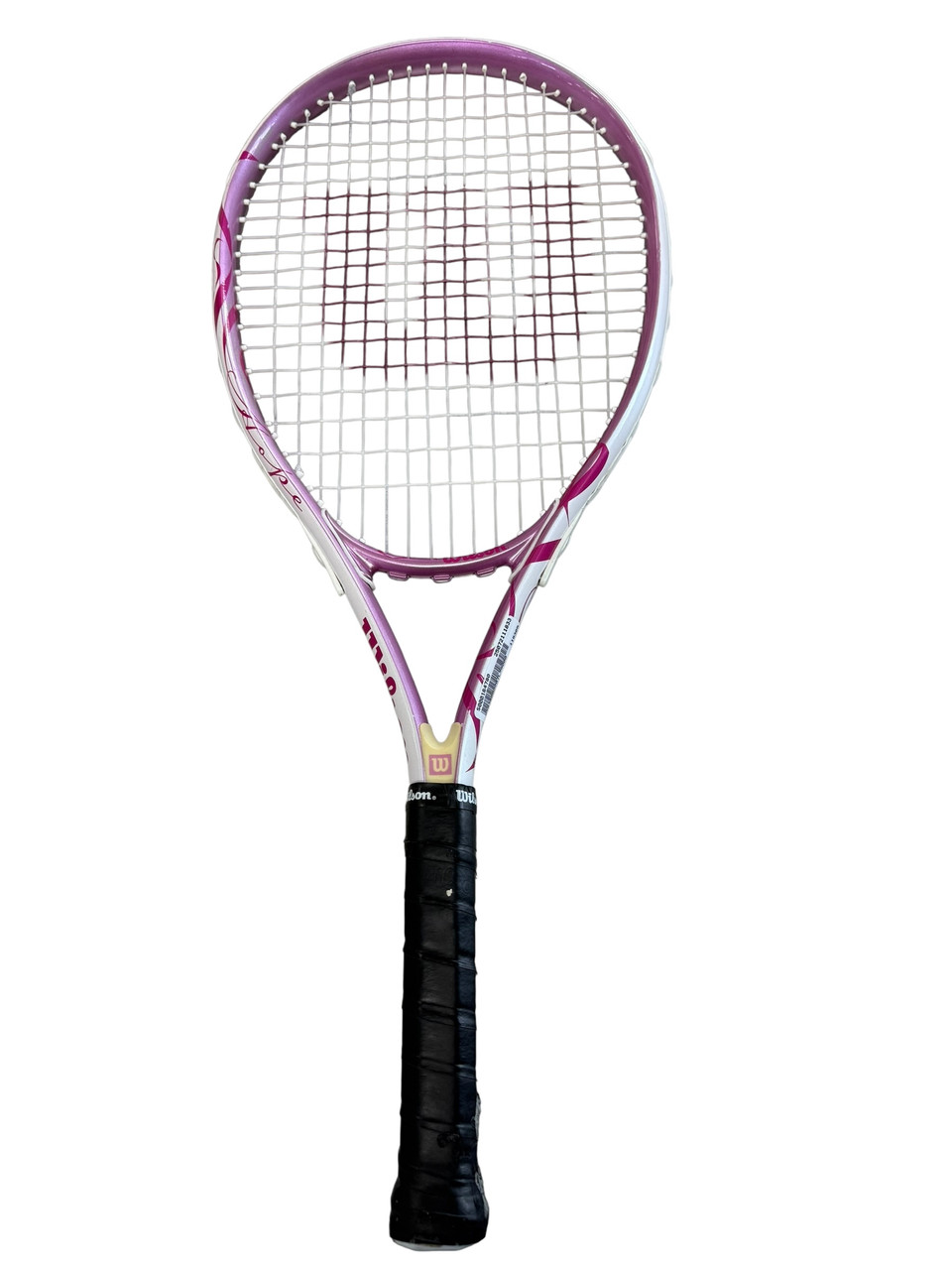 Used Wilson HOPE Womens Tennis Racquet Pink 4 1/4