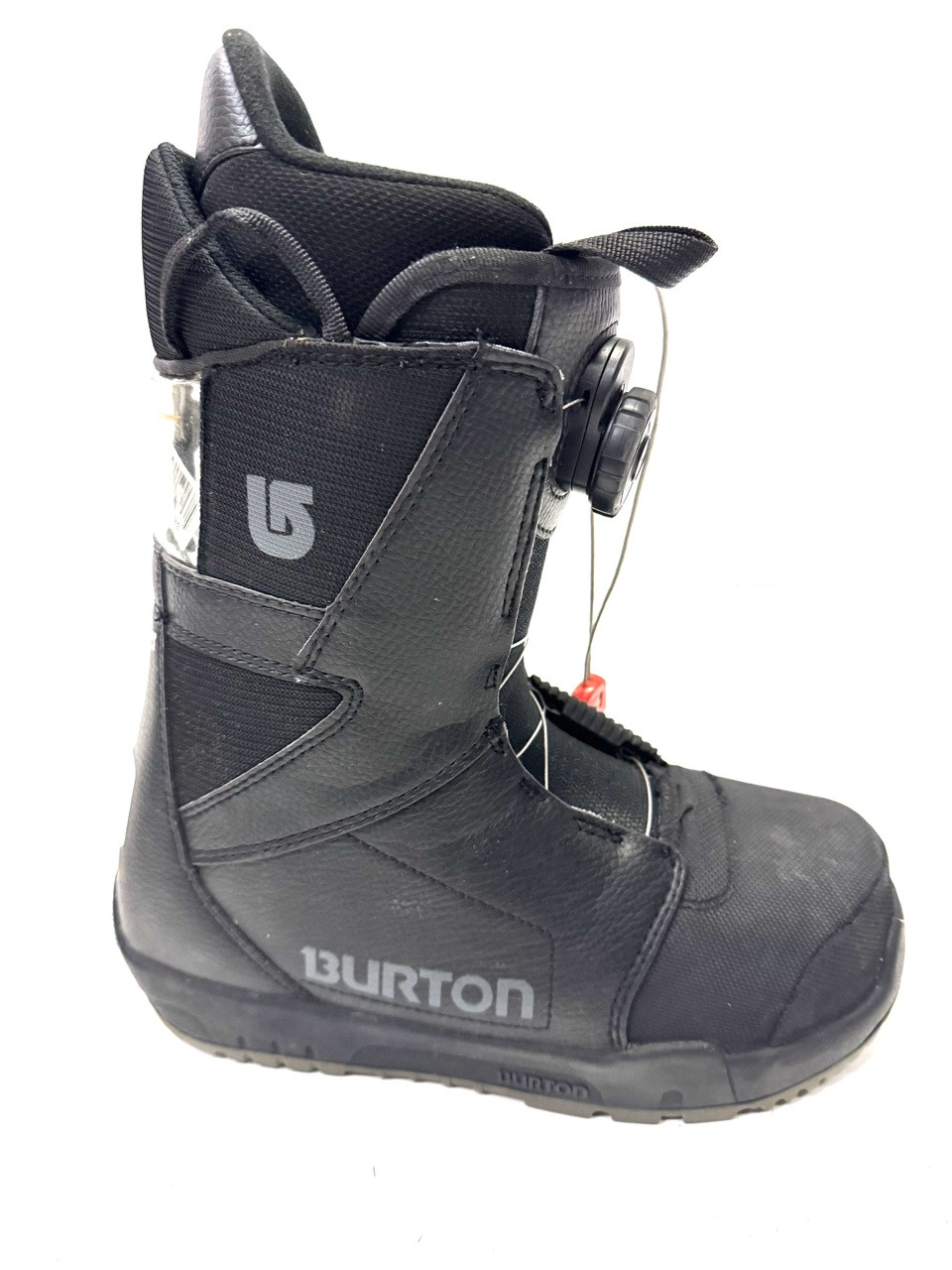 Used Burton IMPRINT 1 BOA Mens Snowboard Boots Black Senior 7