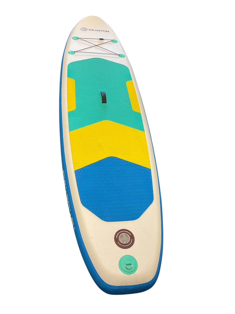Used PADDLE BOARD SET SUP Board White 10Ft 6In