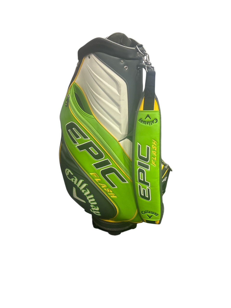Used Callaway EPIC FLASH STAFF BAG Mens Cart Bag White