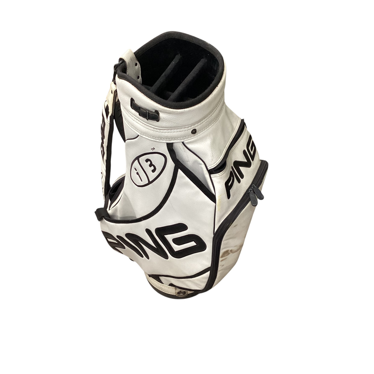 Used Ping I3 CART BAG Mens Cart Bag White