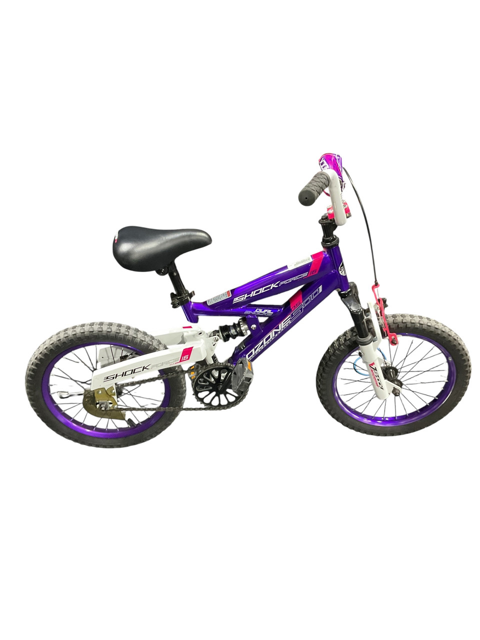 Used Ozone SHOCK FORCE Road Bike Girls Purple 16