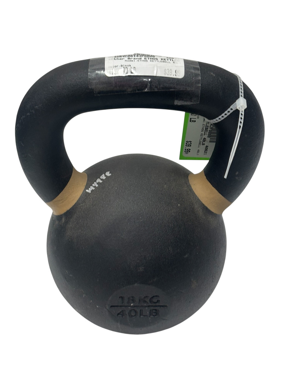 ROGUE ケトルベル18kg(40LB) Used Rogue KETTLEBELL (Each) Black 40 lb