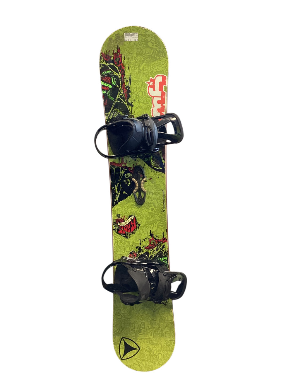 Used Ride KINK WIDE Mens Board/Bindings Green 156 cm