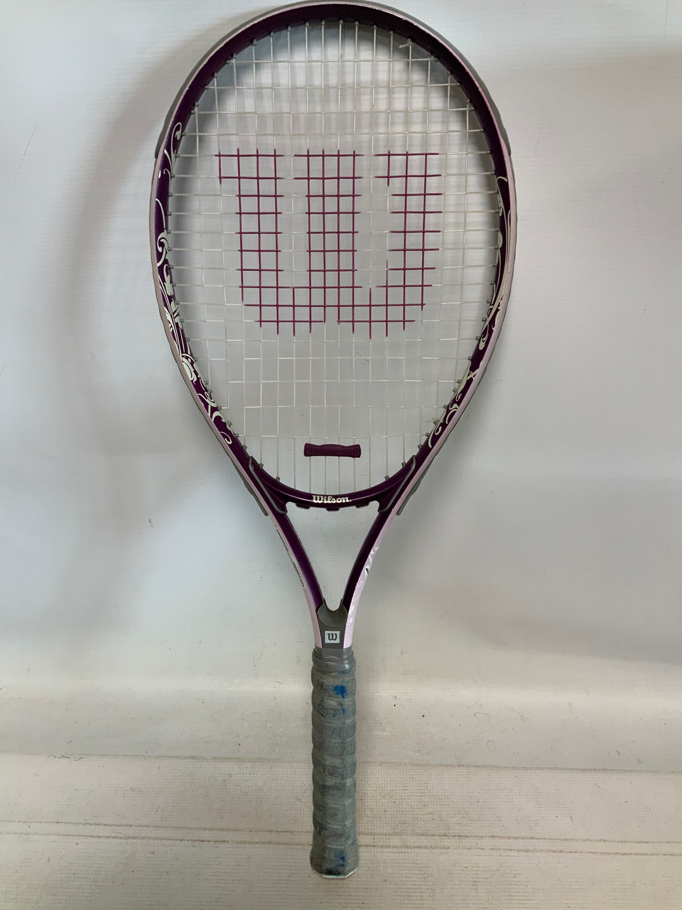 Used Wilson HOPE Adult Tennis Racquet Purple 4 1/2