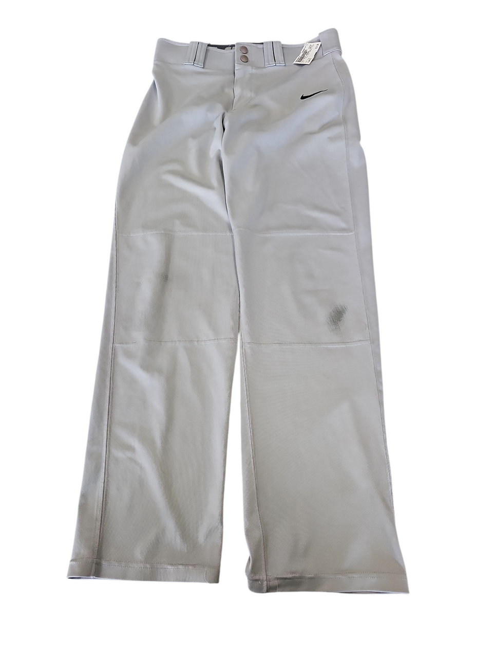 Used Nike YOUTH BASEBALL PANTS BB/SB Pant Boys Grey XL