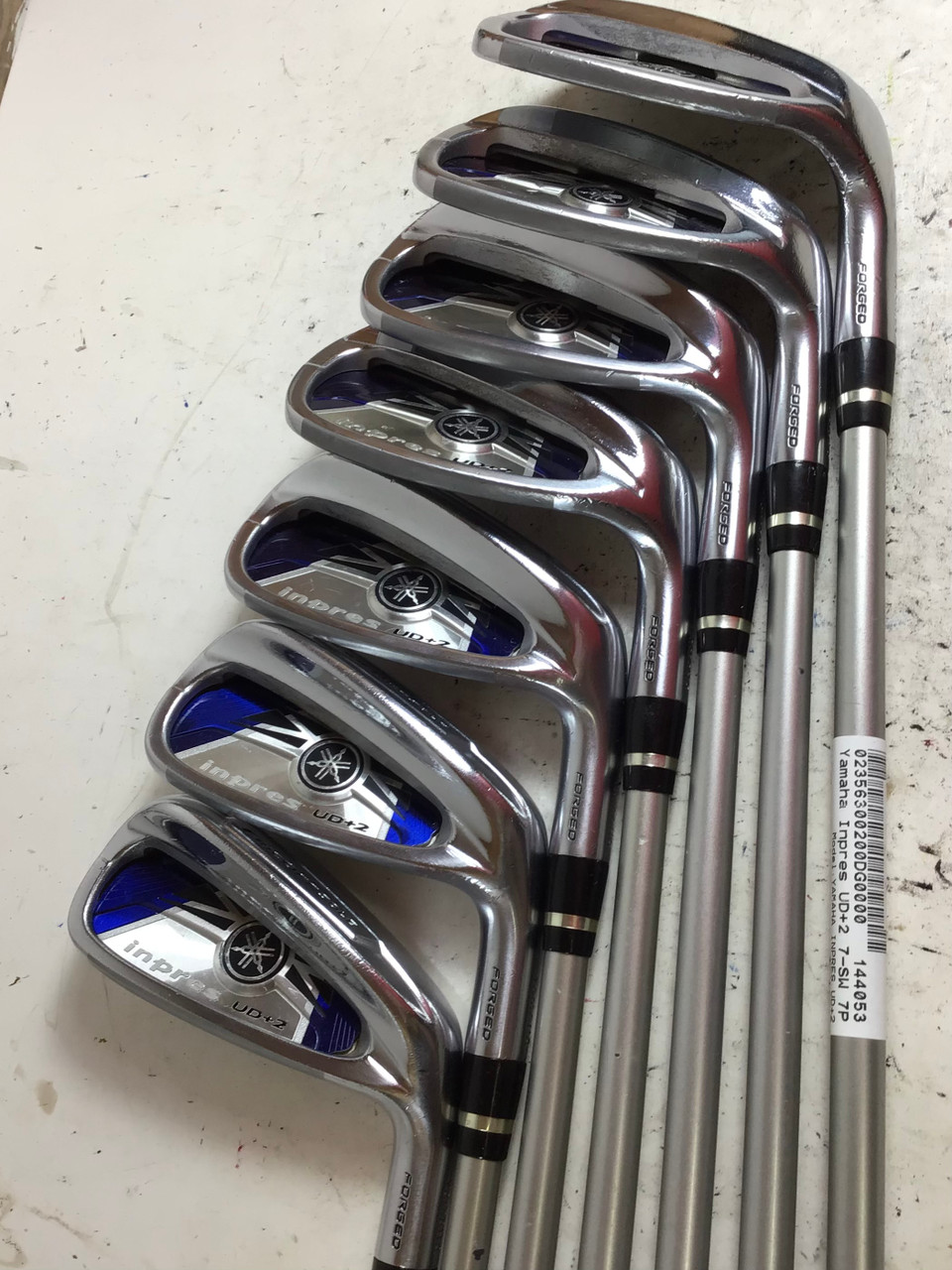 Used YAMAHA INPRES UD+2 Stiff Flex Graphite Shaft Iron Sets Iron Sets