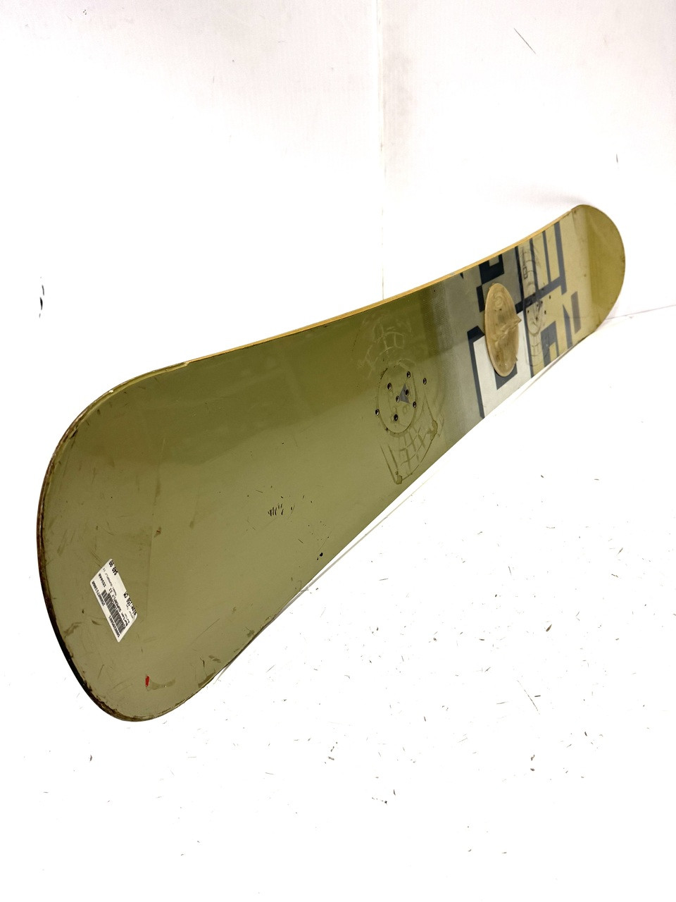 Used Burton SUPERFLY II Mens Snowboard Only Tan 158 cm