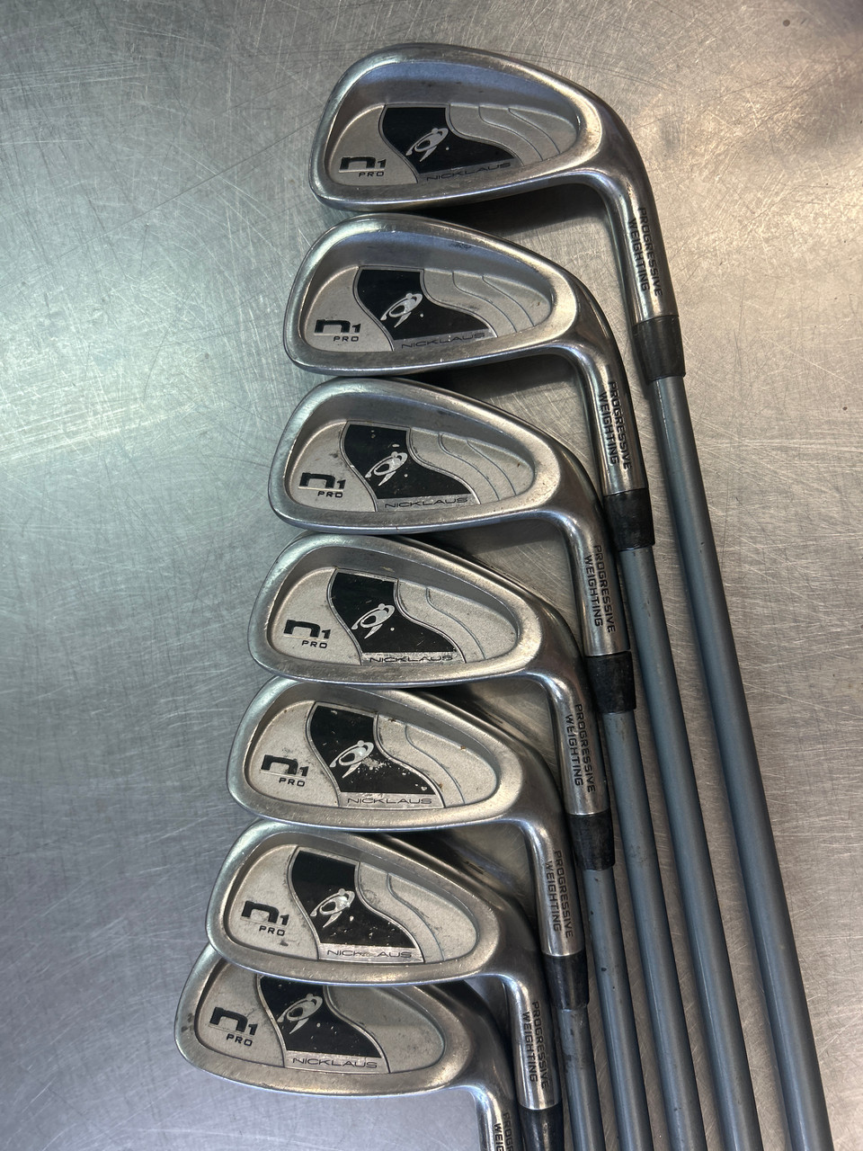 Used Nicklaus N1 PRO Mens Iron Set RH 3I-9I