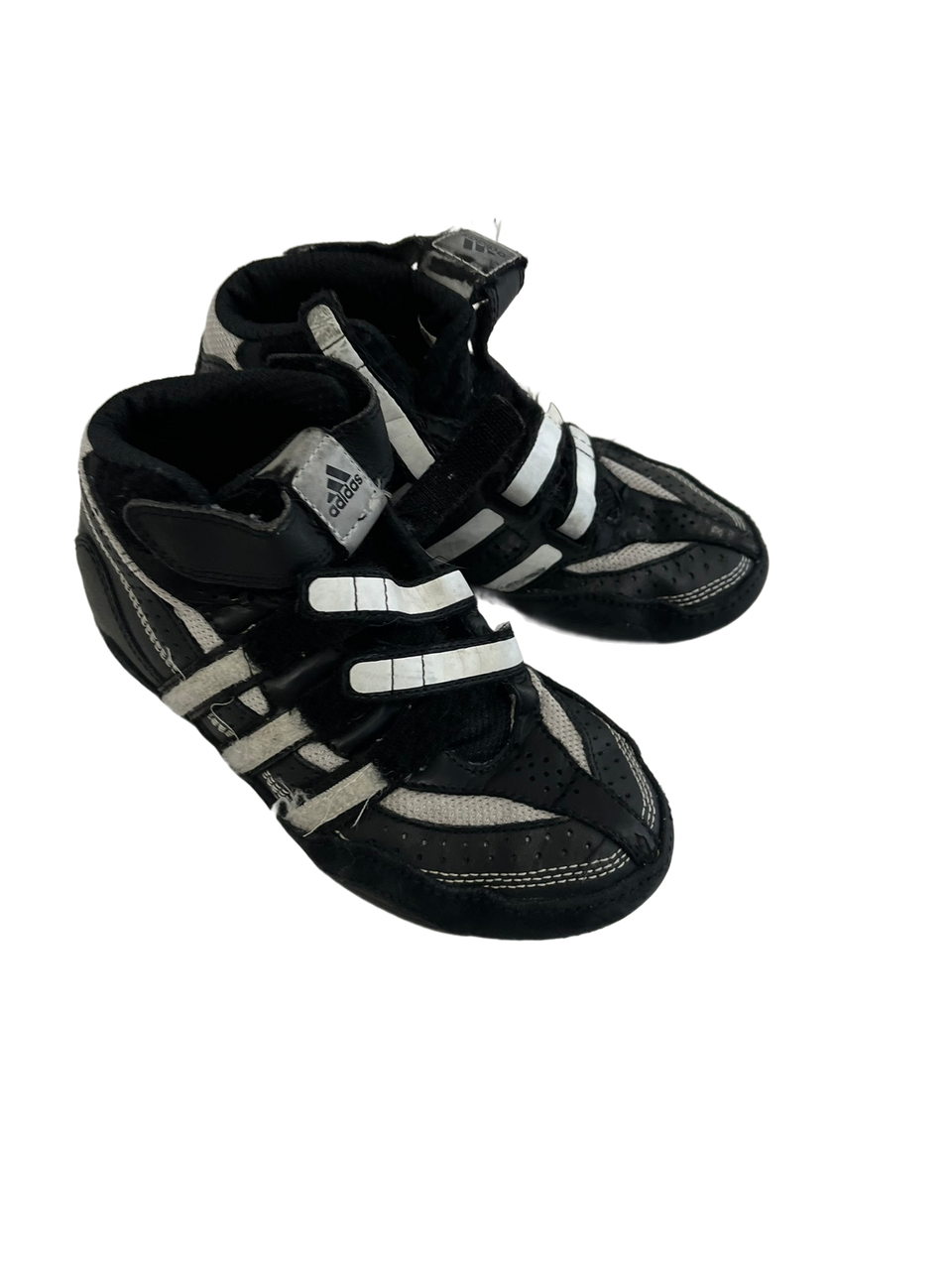 Used Adidas EXTERO Wrestling Shoes Black Youth1