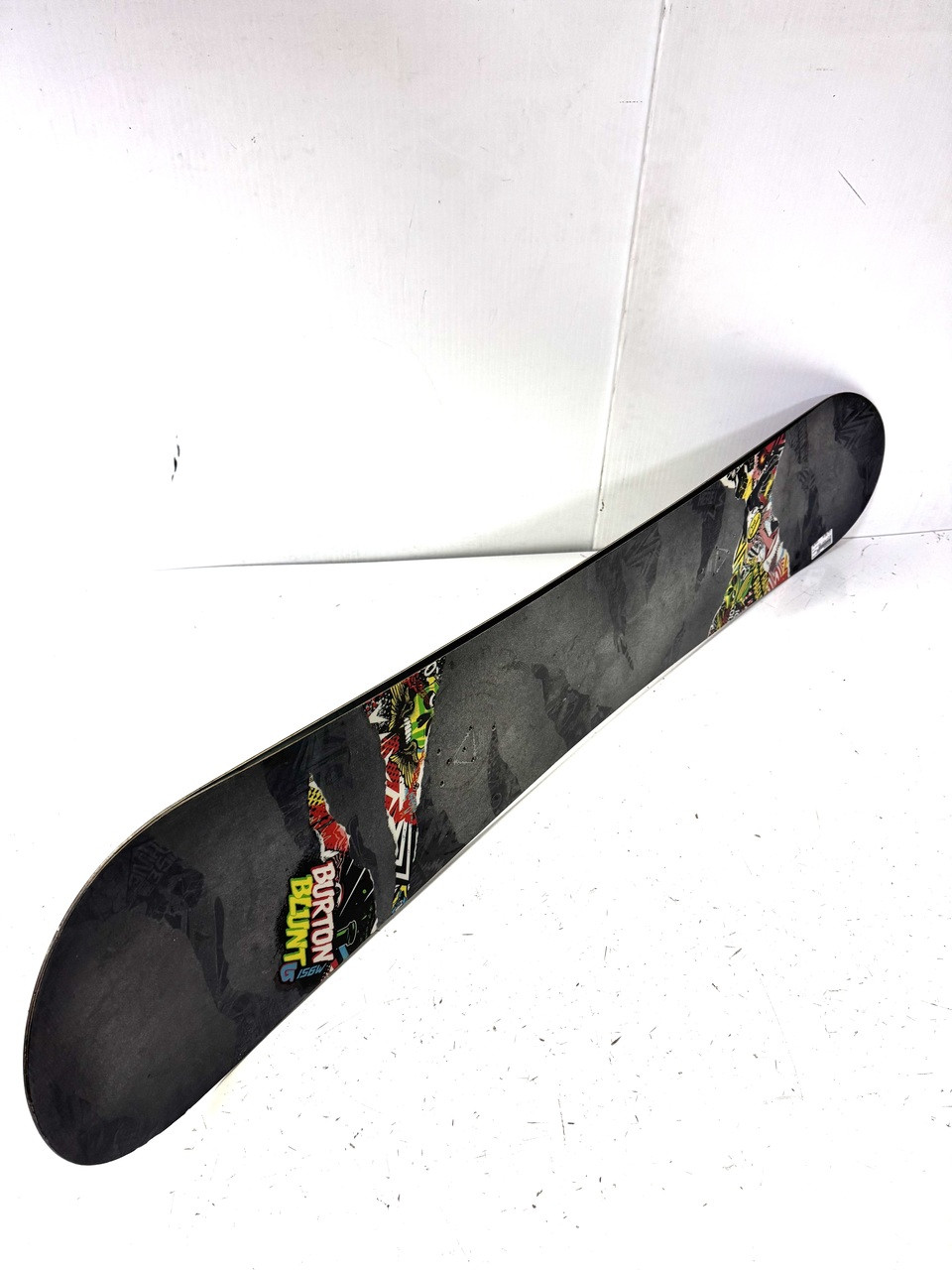 Used Burton BLUNT 156W Mens Snowboard Only Black 156 cm
