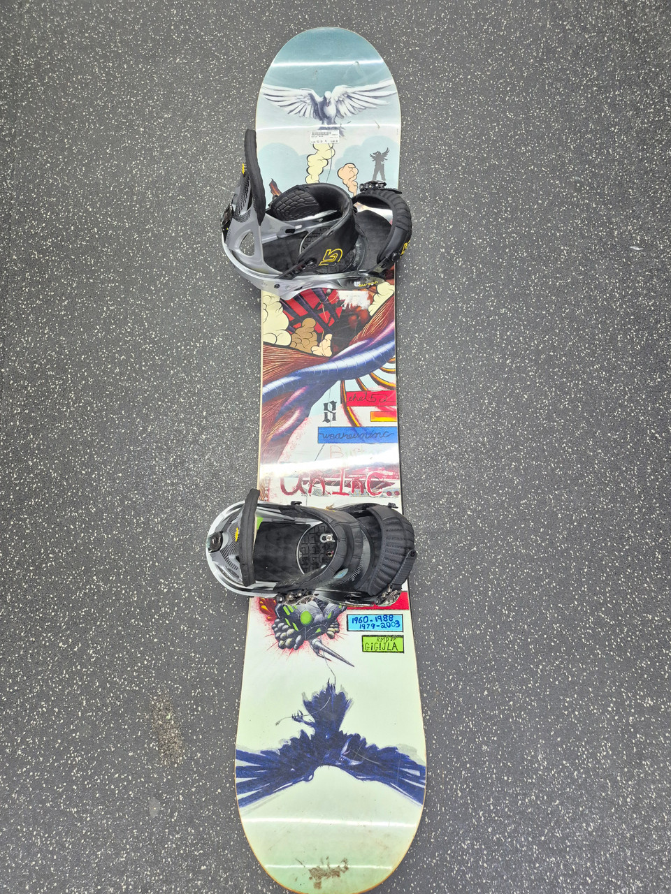 Used Burton UNINC Mens Board/Bindings None 152 cm