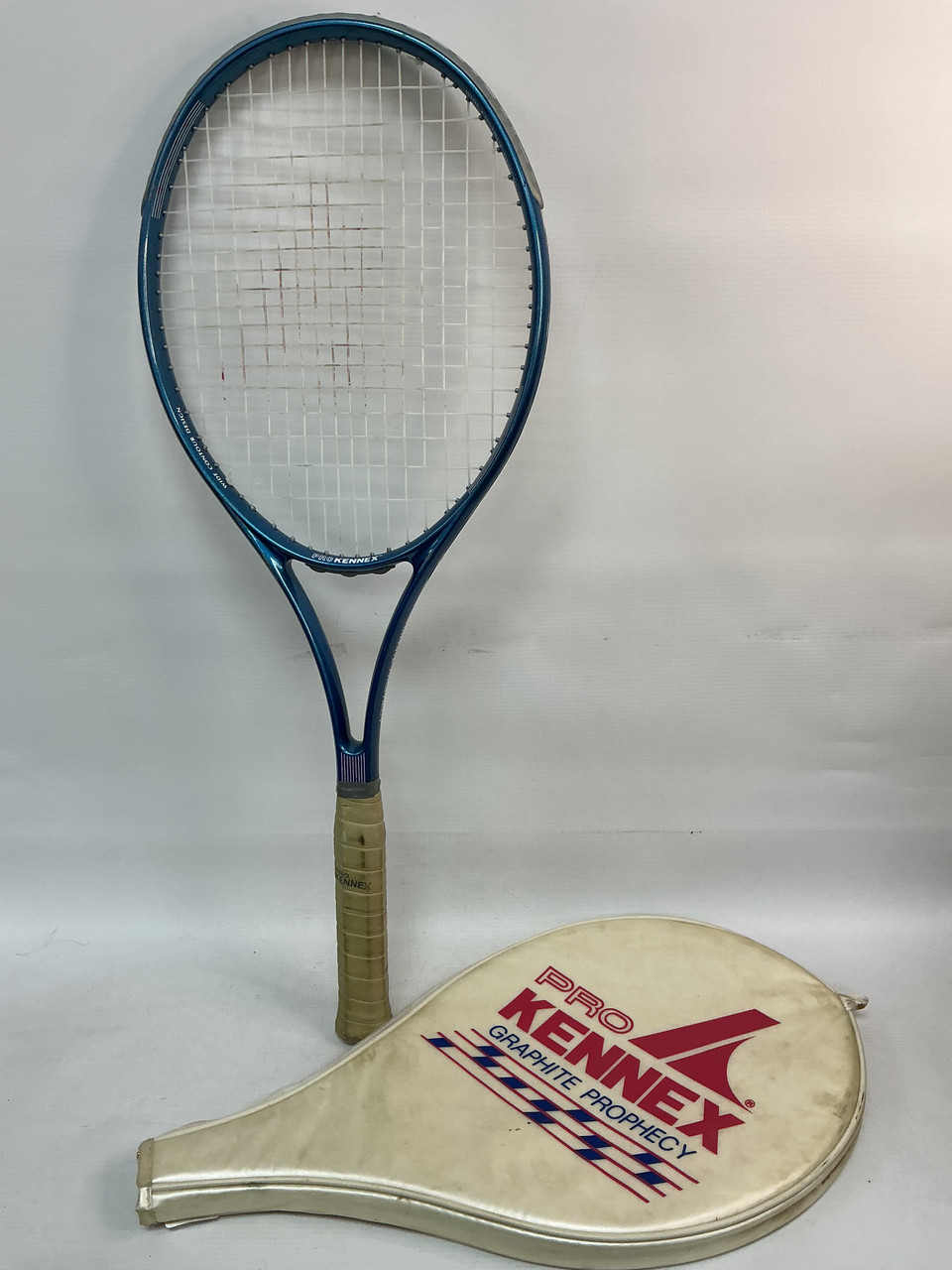 Used Pro Kennex GRAPHITE PROPHECY Adult Tennis Racquet Royal Blue