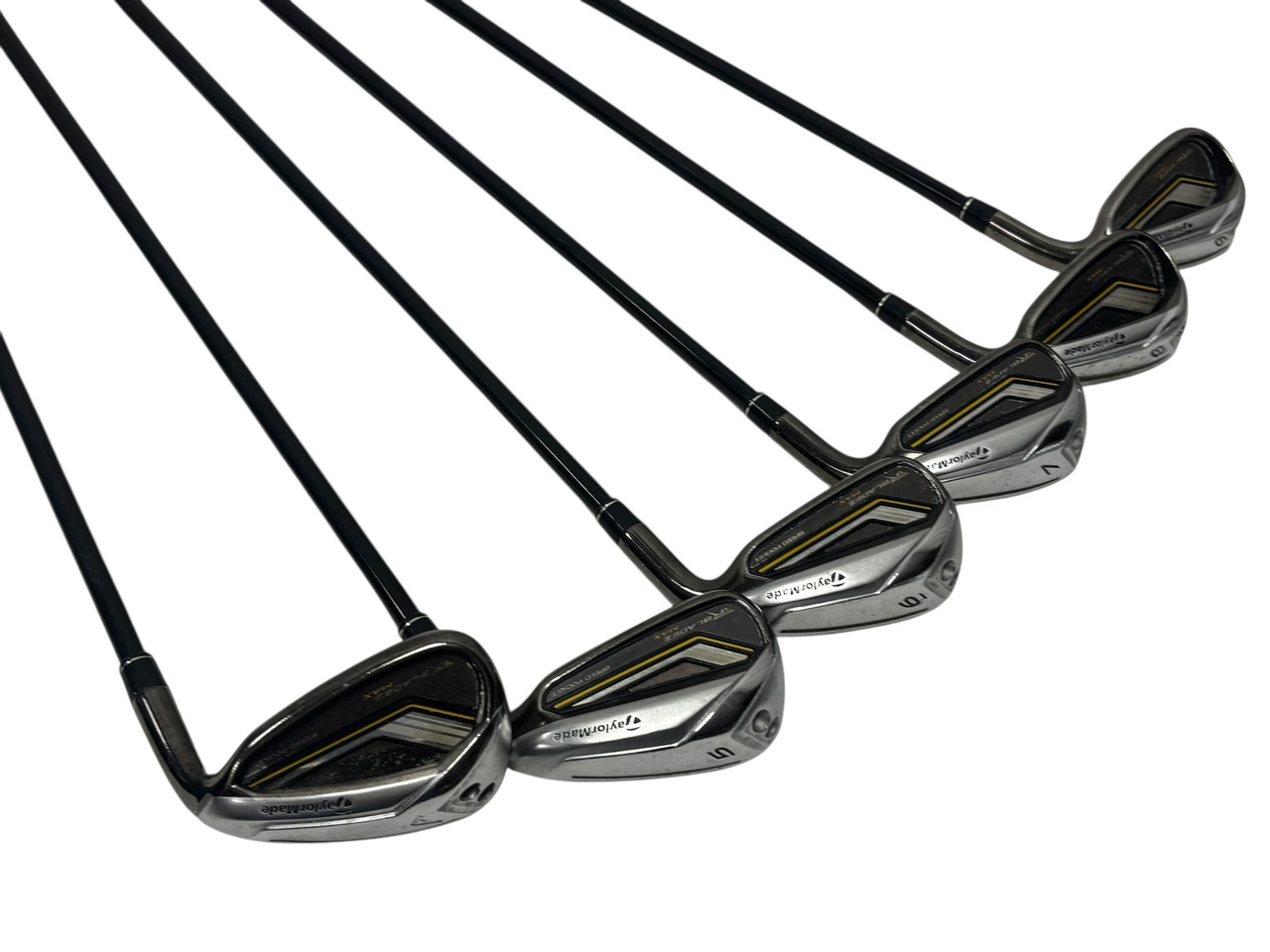 Used Taylormade Rocketbladez MAX Mens Golf Iron Set RH 5I-9I + AW