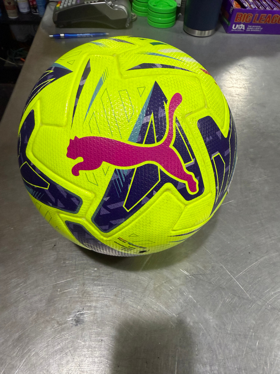 Used Puma SERIE A FIFA QUALITY PRO BALL All Size Soccer Ball Yellow 5