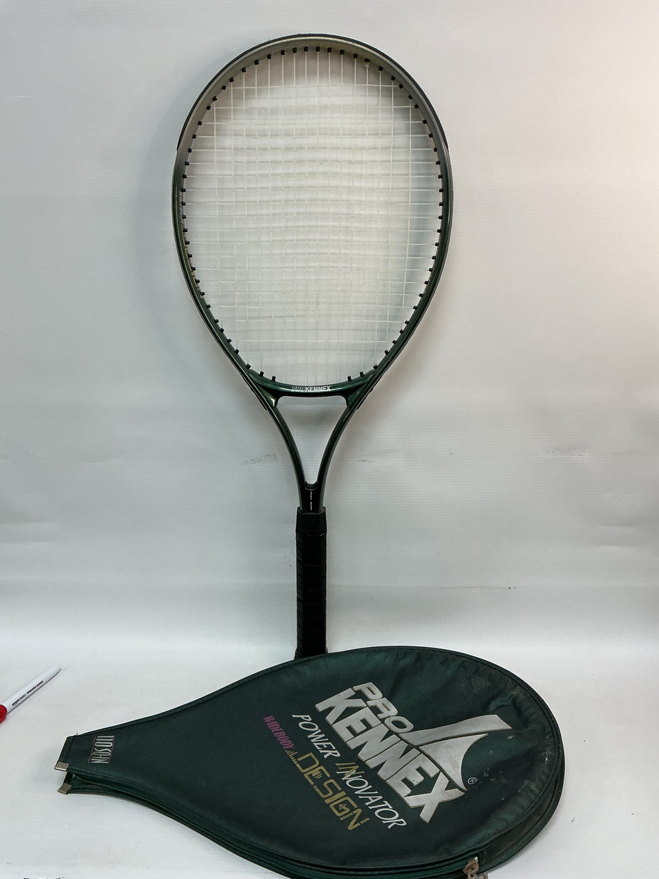 Used Pro Kennex GRAPHITE PROPHECY Adult Tennis Racquet Green 4 1/2