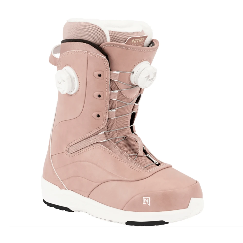New Nitro Crown BOA 2026 Snowboard Boots Rose- Size 7