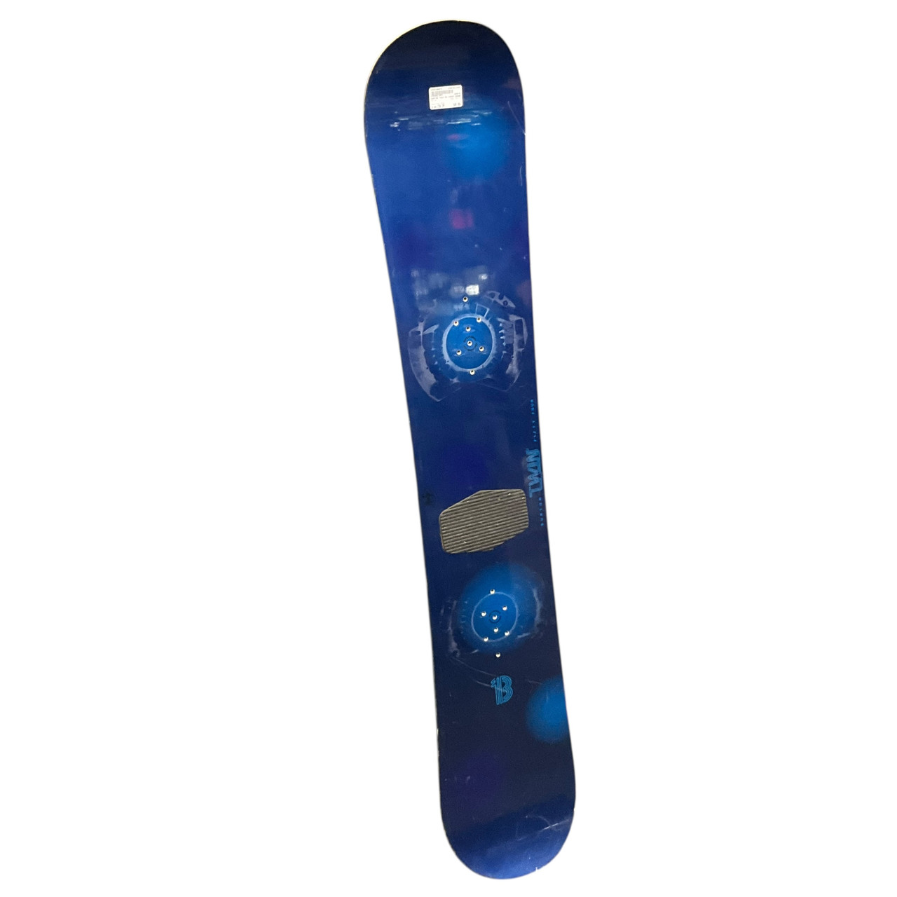 Used Burton TWIN 54 Mens Snowboard Only Navy Blue 154 cm