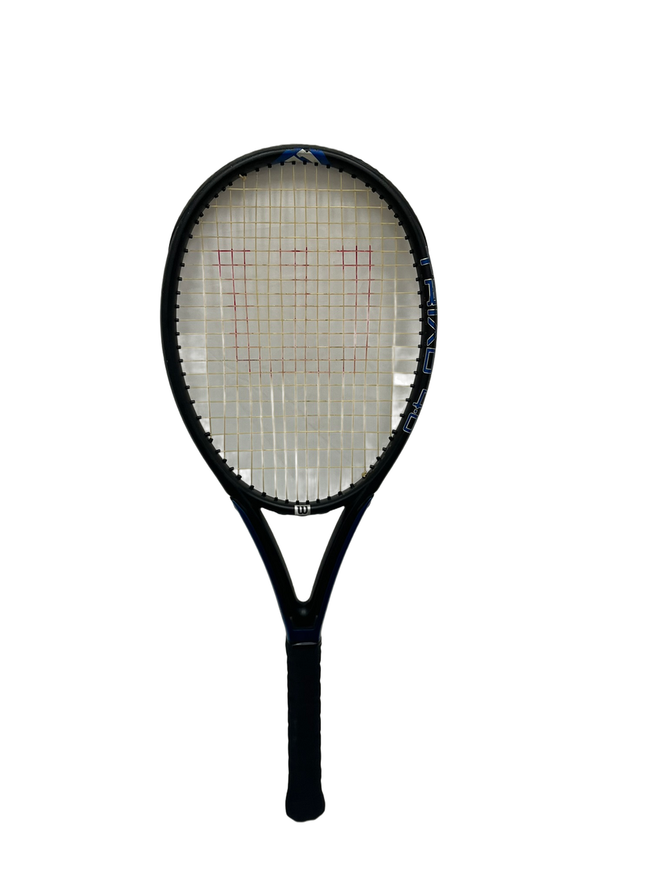 Used Wilson TRIAD 4.0 Adult Tennis Racquet Black 4 3/8