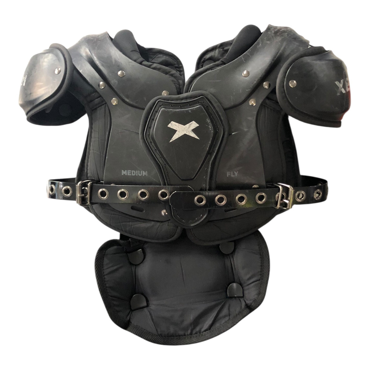 Used Xenith FLY FB Shoulder Pads Black MD - Main Image