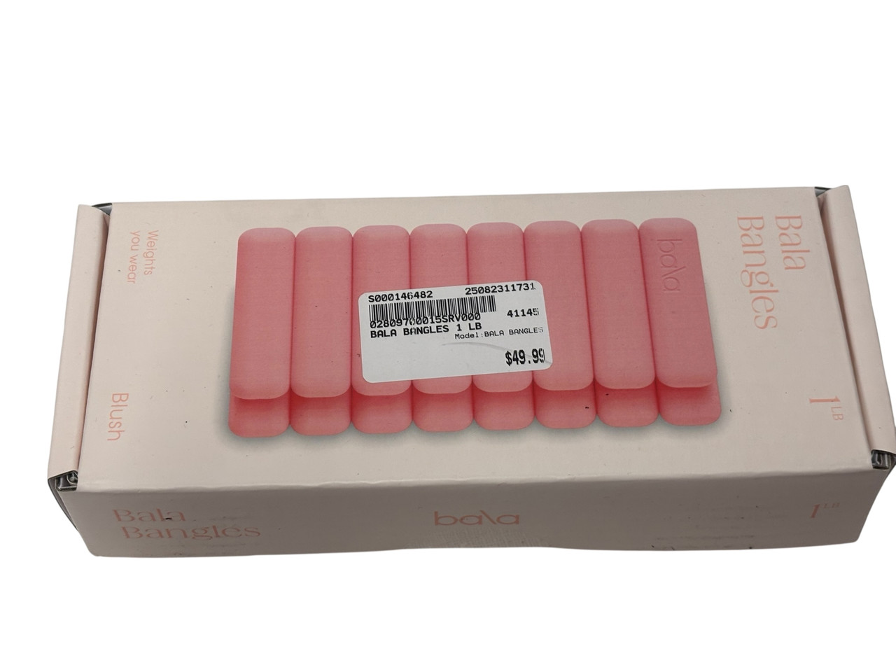 New BALA BANGLES Wrist Weights 1lb ea