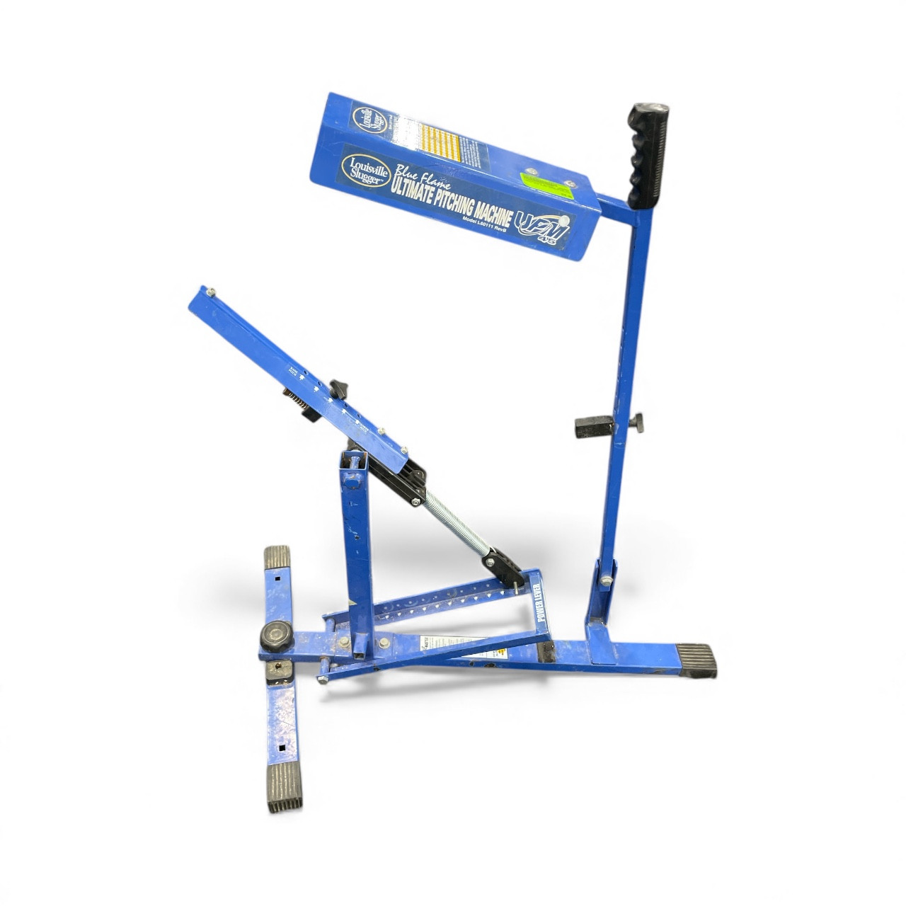 Used Louisville Slugger BLUE FLAME ULTIMATE PITCHING MACHINE BB/SB