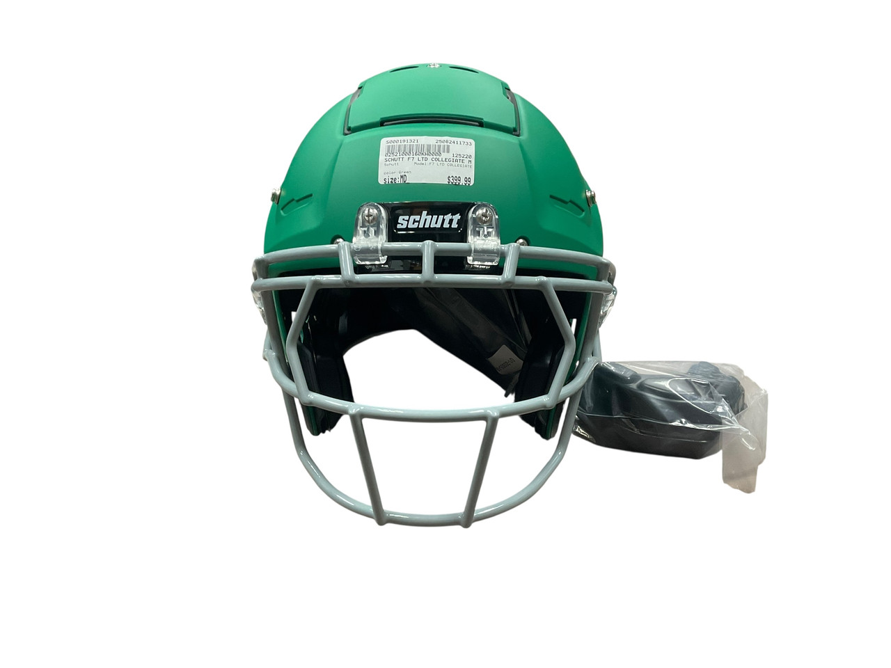 Used Schutt F7 LTD COLLEGIATE FB Helmet Green MD
