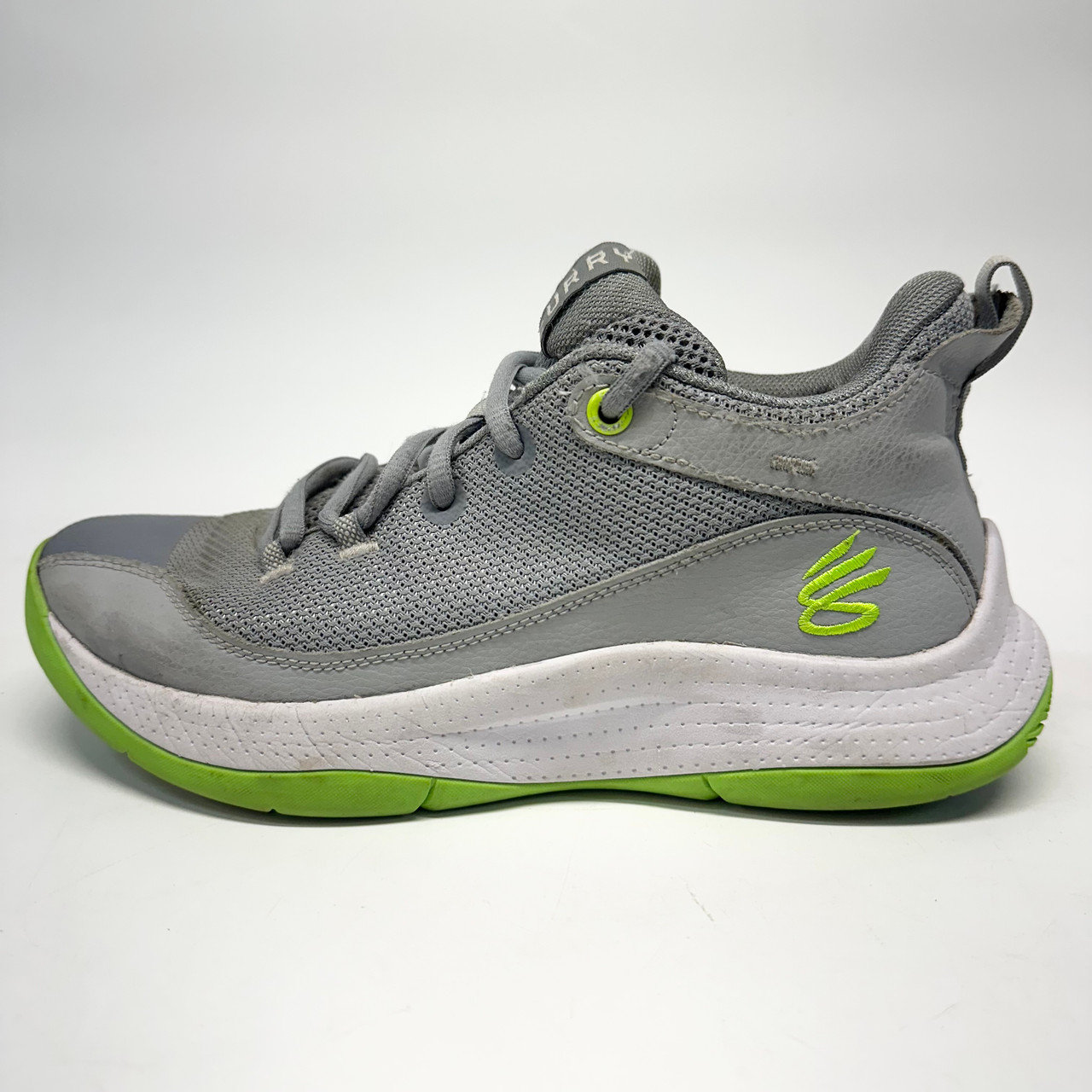 Used Under Armour STEPH CURRY Basketball Shoes M Grey Senior