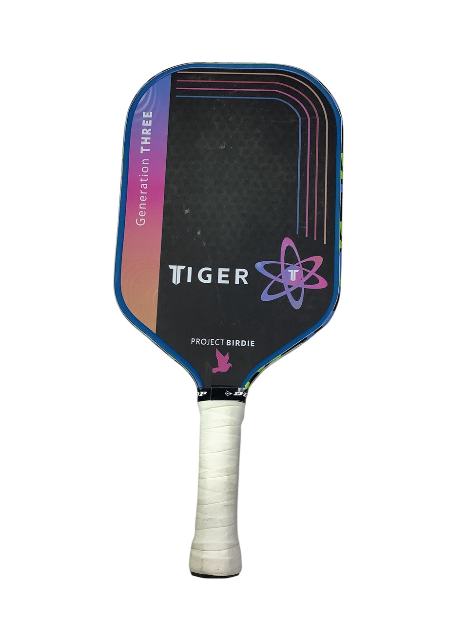 TIGER PROJECT BIRDIE ピックルボールパドル Used TIGER SERIES PROJECT BIRDIE PICKLEBALL Pickleball Racquet Black