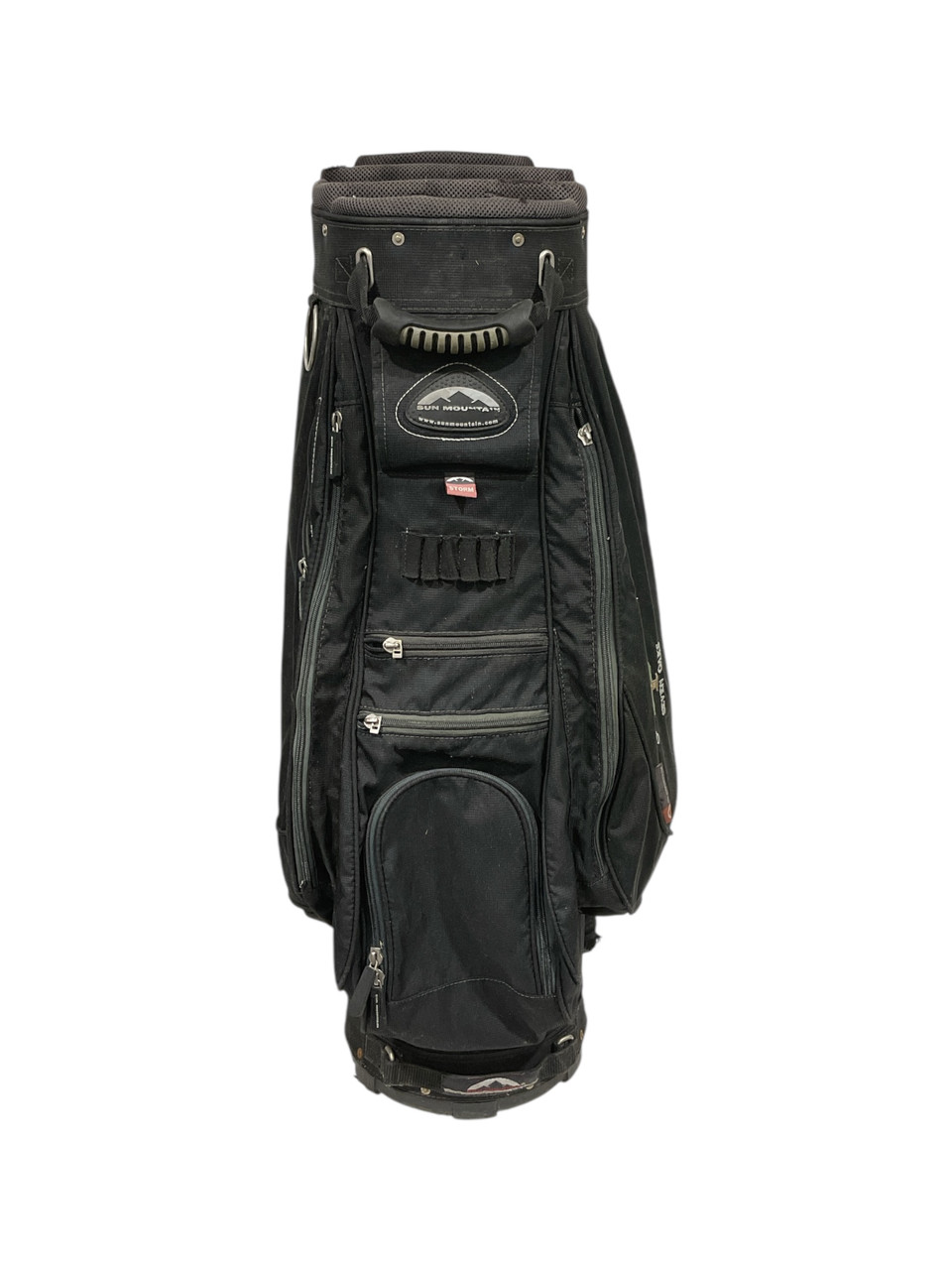Used Sun Mountain SUN MOUNTAIN GOLF BAG Mens Cart Bag Black