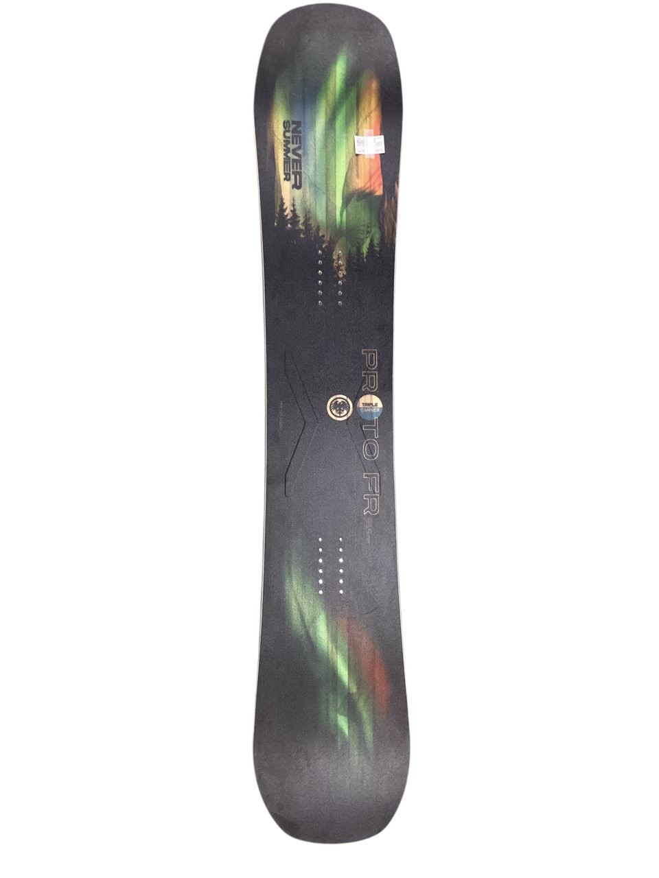 Used Never Summer PROTO FR Mens Snowboard Only Black 160 cm