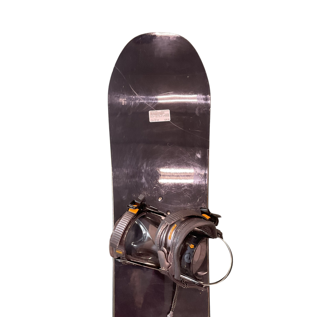 Used Burton BURTON 137 SNOWBOARD Mens Board/Bindings Black 137 cm