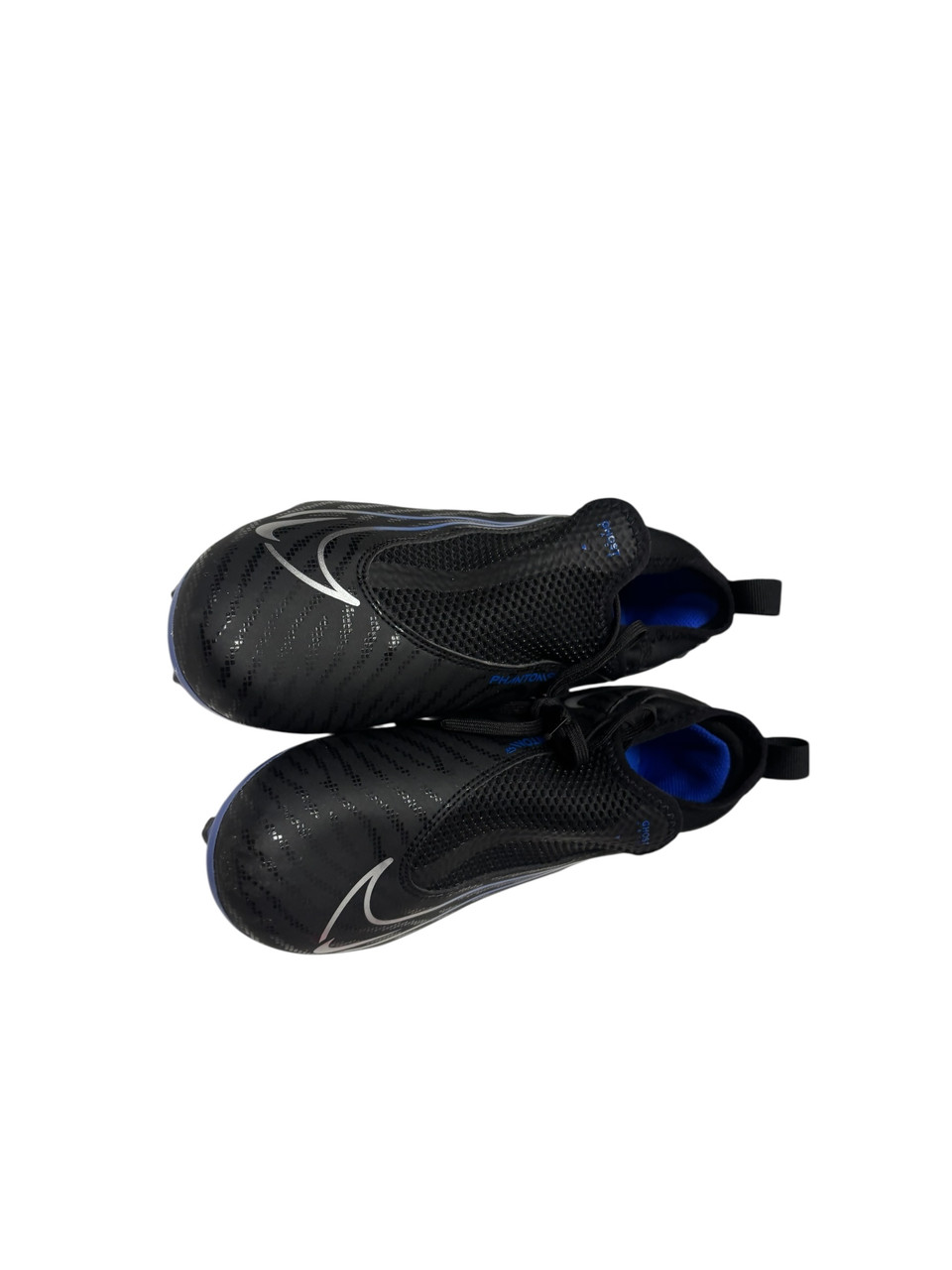 Used Nike GHOST LACE PHANTOM GX DD9546-040 Soccer Cleats Black