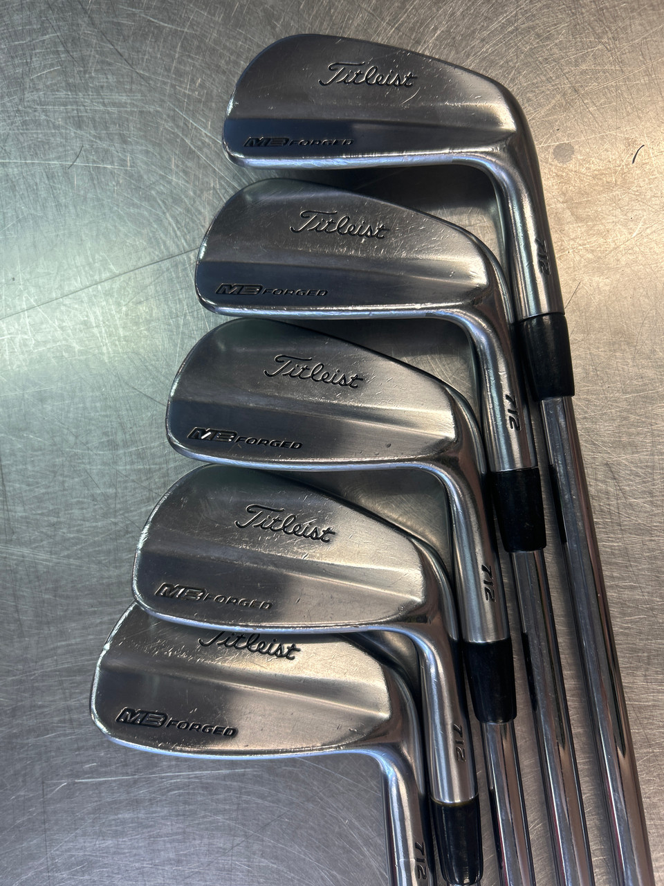 Used Titleist MB FORGED 712 Mens Iron Set RH 6I-PW