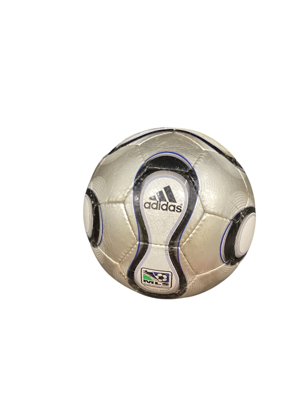 Used Adidas MLS TEAMGEIST All Size Soccer Ball Grey 5