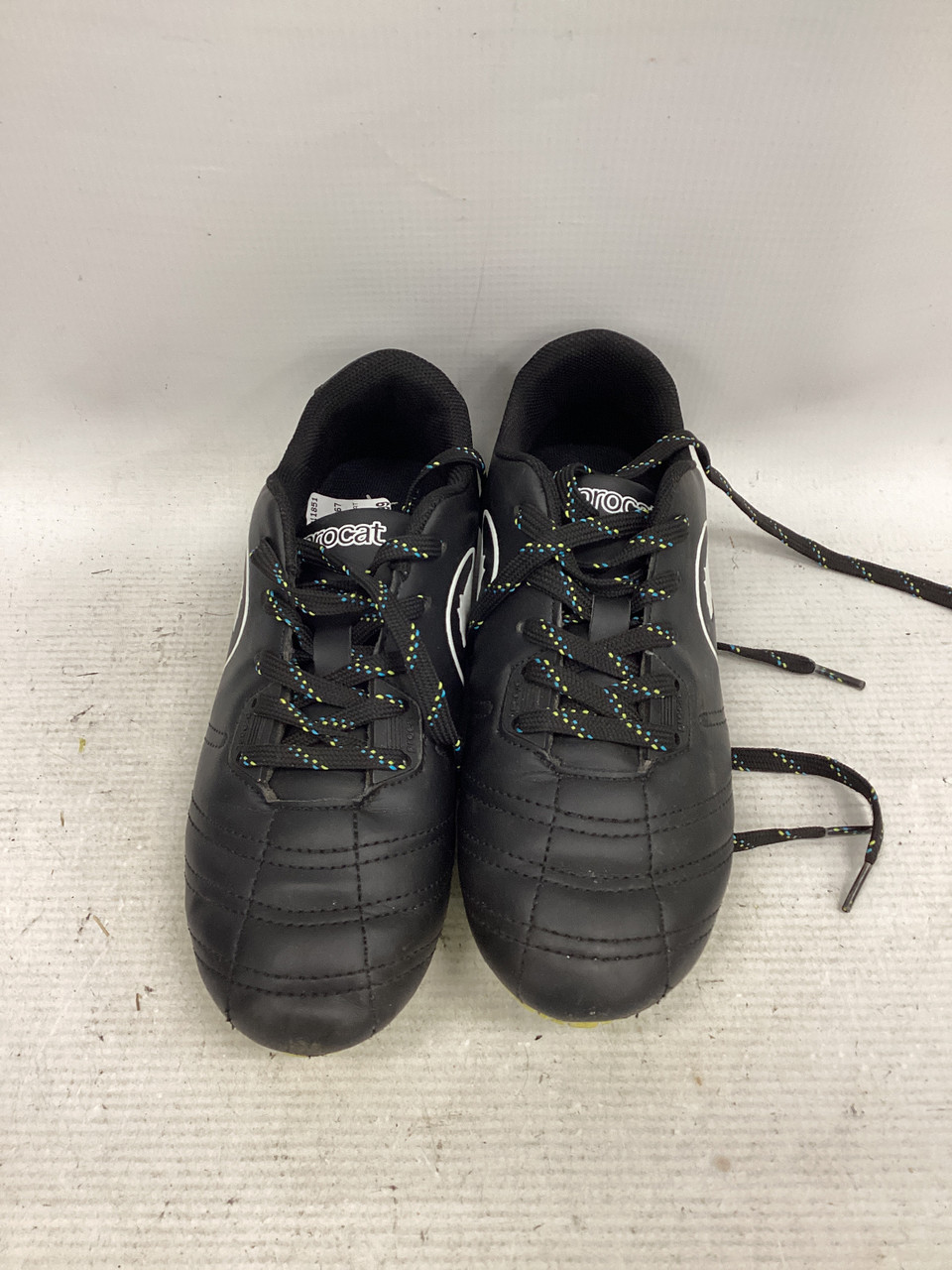 Used Puma PRO CAT Soccer Cleats Black Junior 02