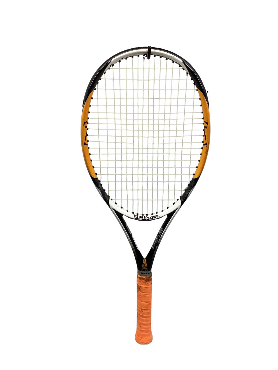 Used Wilson K FACTOR Adult Tennis Racquet Yellow 4 3/8