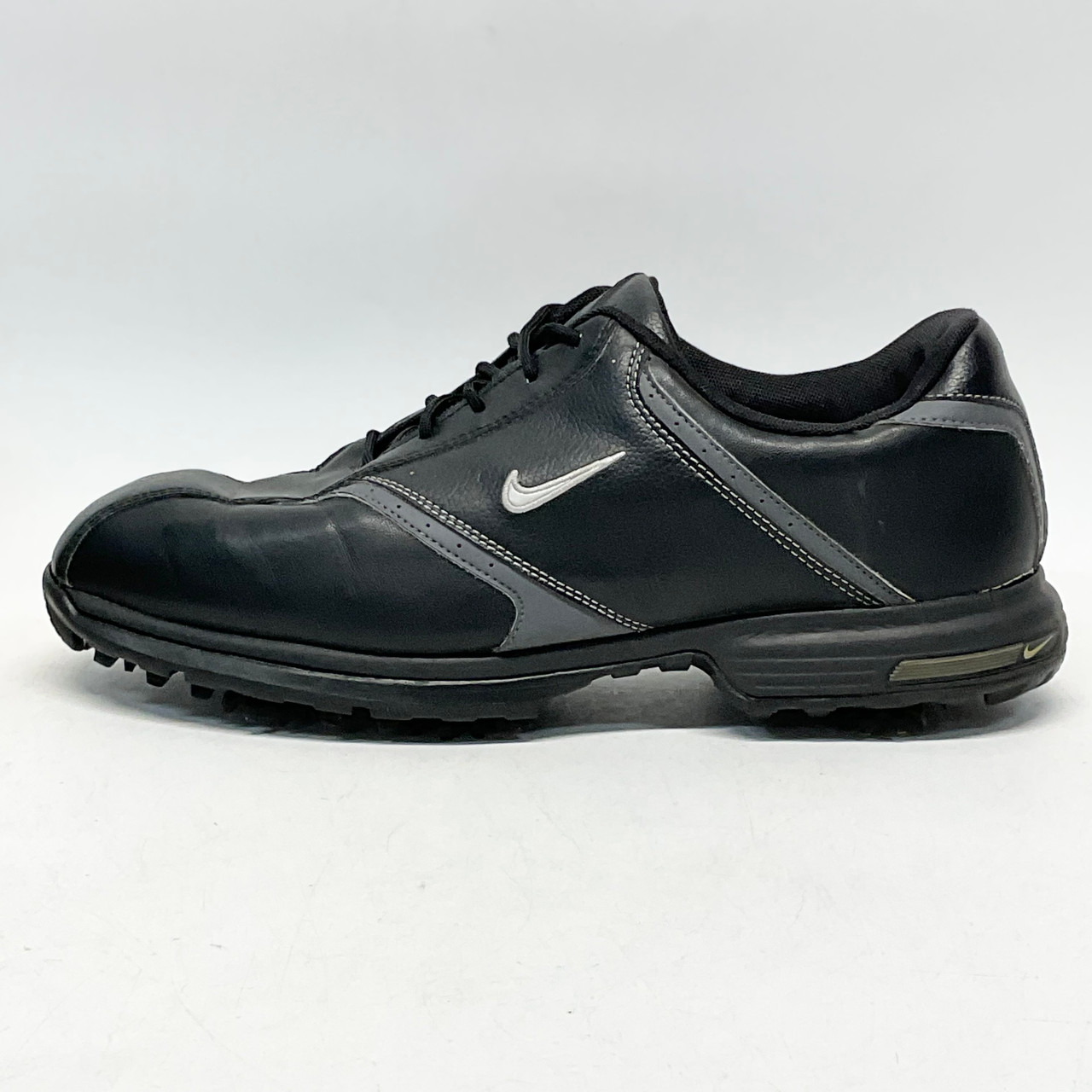 Used Nike Mens Golf Shoes Black Senior 10.5
