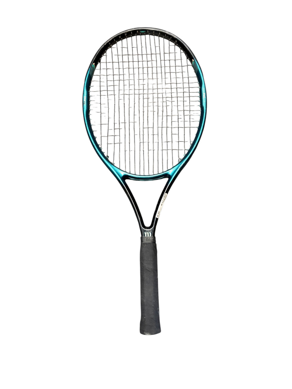 Used Wilson HAMMER 5.0 Adult Tennis Racquet Black 4 1/2