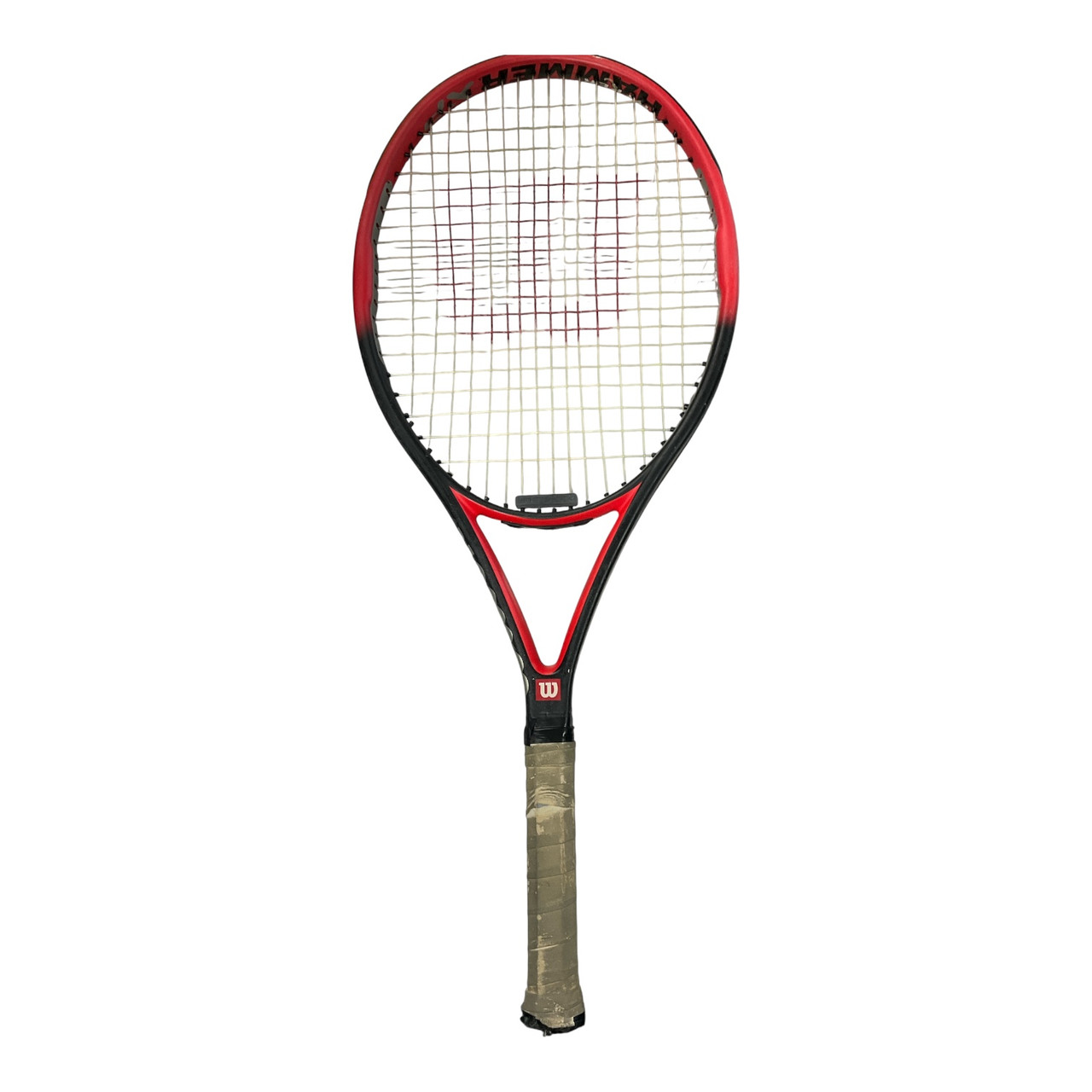 Used Wilson HYPER HAMMER XP Adult Tennis Racquet Red 4 1/4