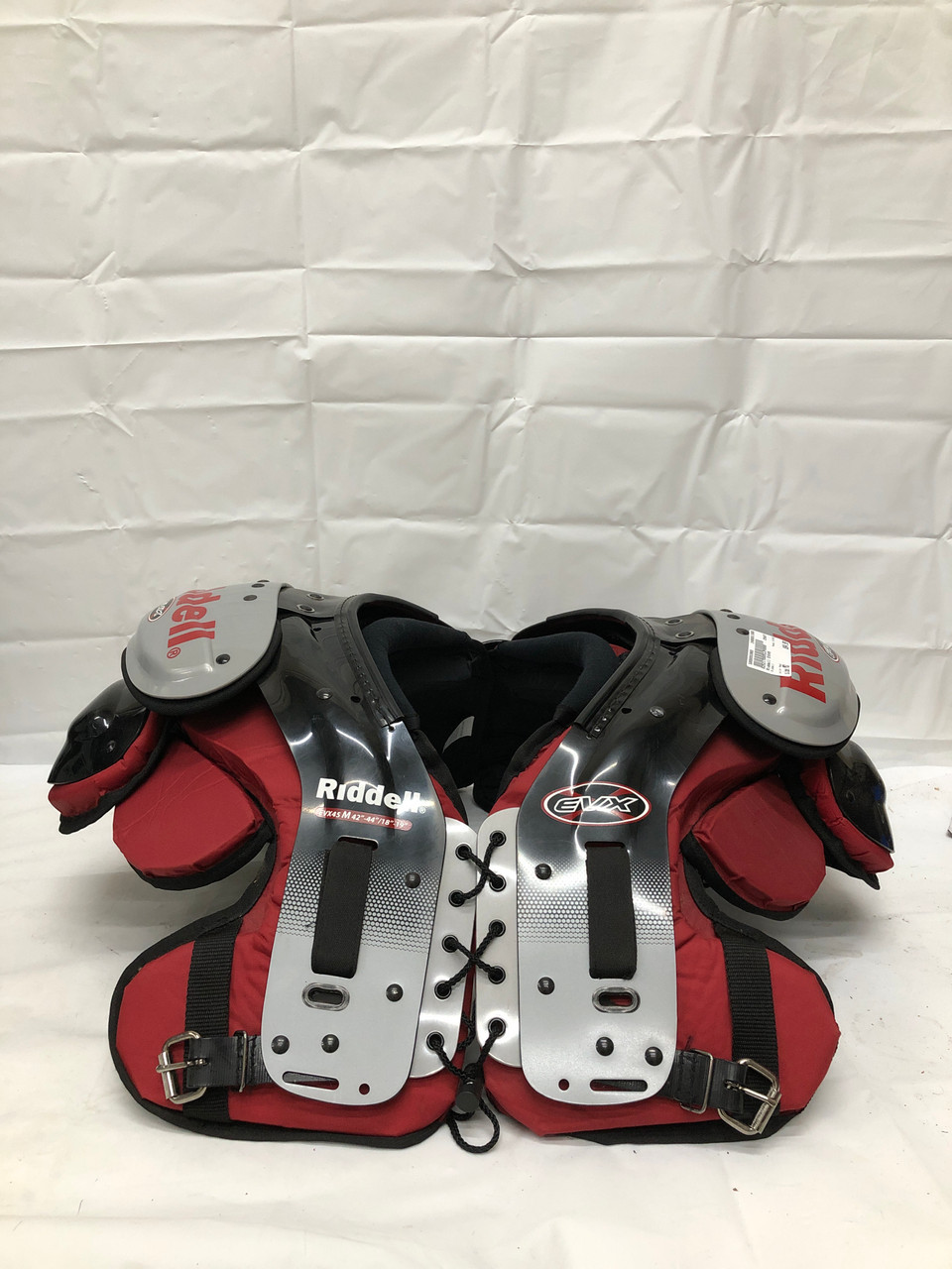 Used Riddell EVX45 MD Football Shoulder Pads Football Shoulder Pads