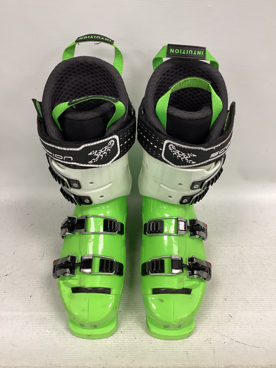 Used Dalbello SCORPION 110 Mens DH Ski Boot Green 255 MP  display picture 3