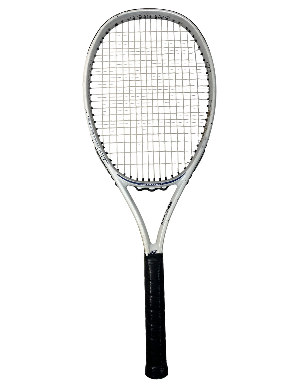 Used Yonex MUSCLE POWER Adult Tennis Racquet White 4 3/8
